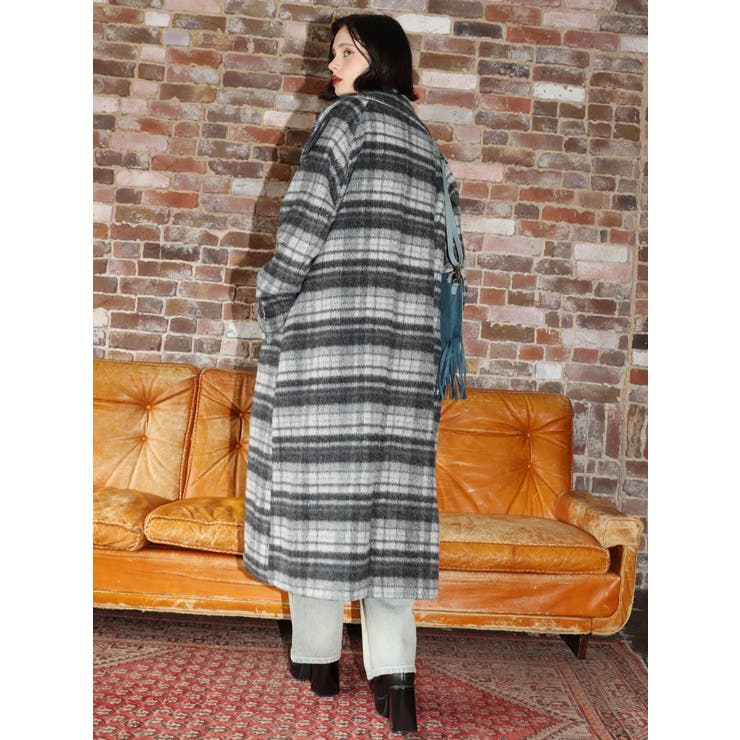 スタンドカラーロングコート | EVRIS | 詳細画像50 