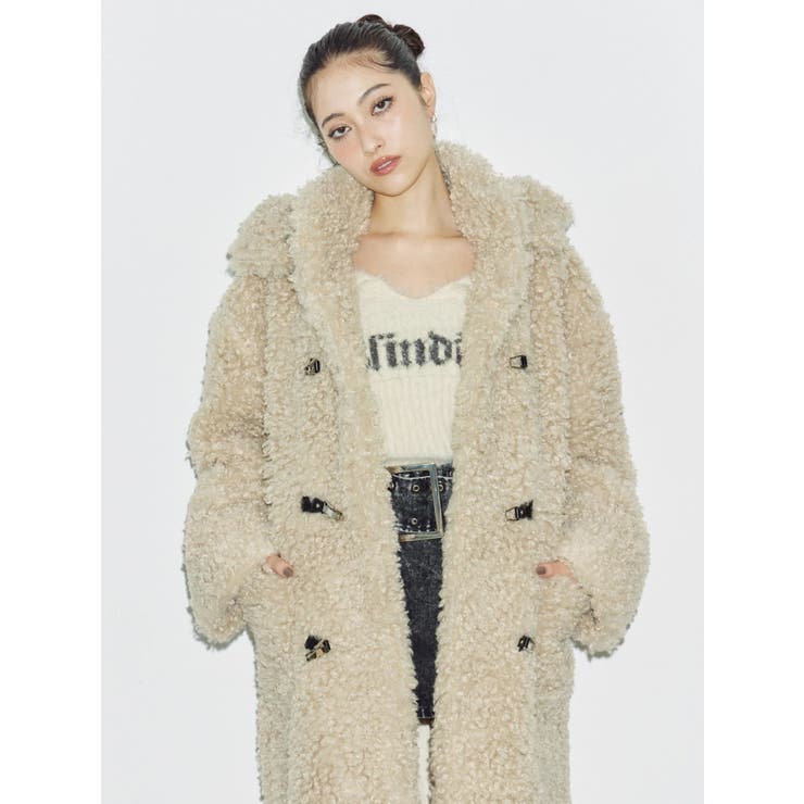 フェイクファーダッフルコート | EVRIS | 詳細画像2 