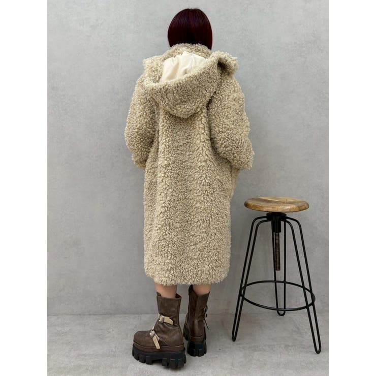 フェイクファーダッフルコート | EVRIS | 詳細画像20 