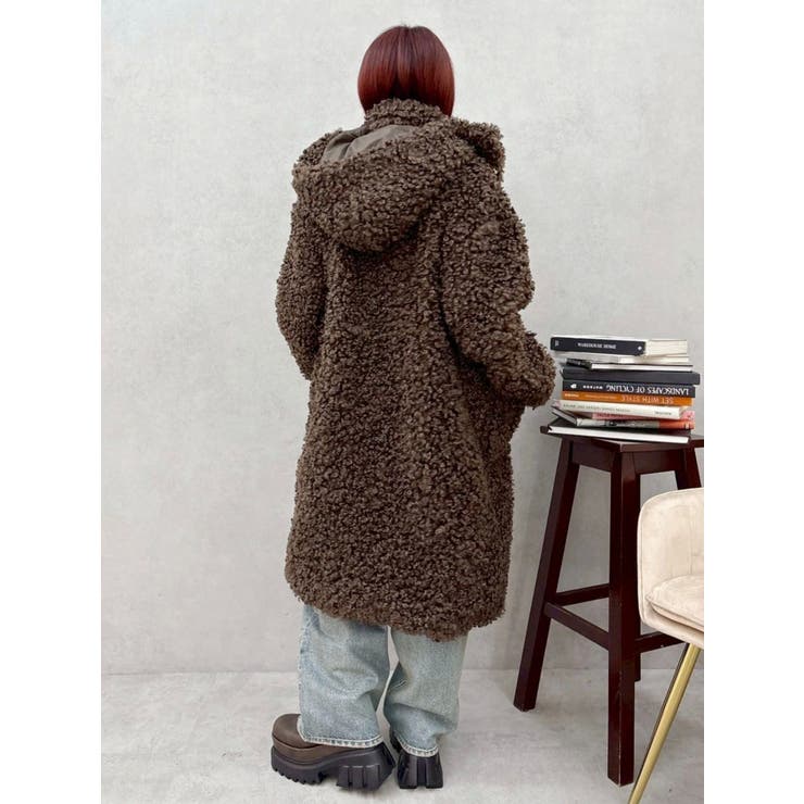 フェイクファーダッフルコート | EVRIS | 詳細画像26 