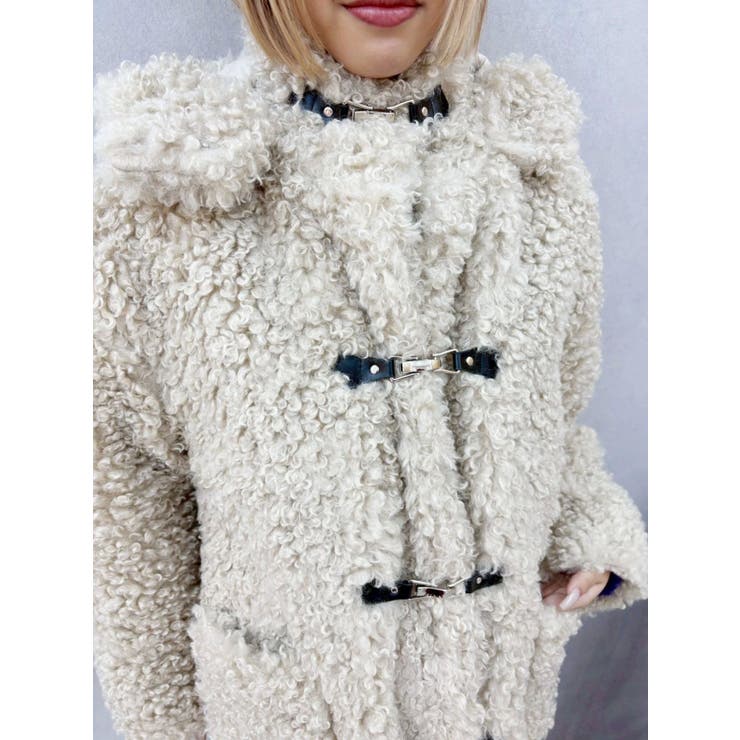 フェイクファーダッフルコート | EVRIS | 詳細画像27 