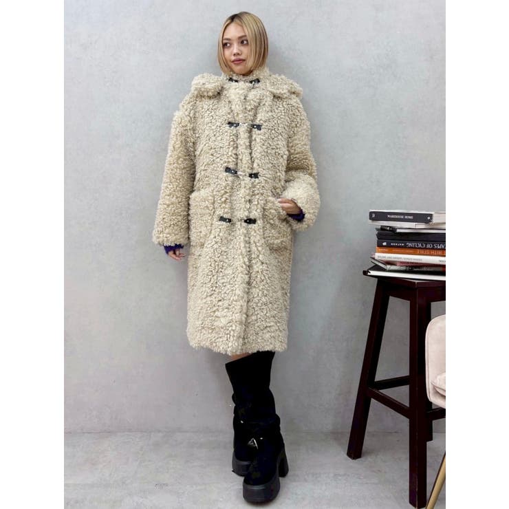 フェイクファーダッフルコート | EVRIS | 詳細画像29 