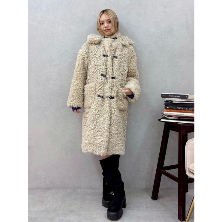 フェイクファーダッフルコート | EVRIS | 詳細画像30 