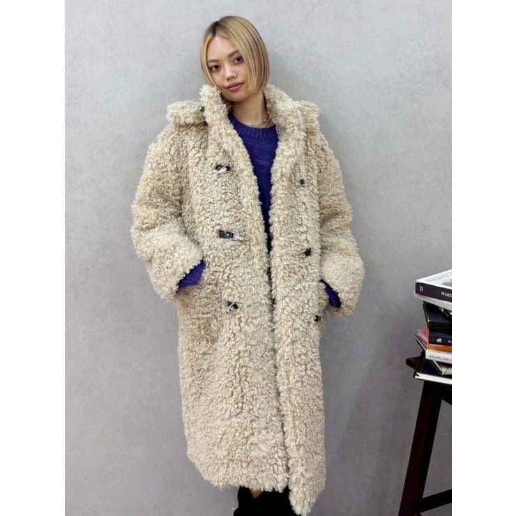 フェイクファーダッフルコート | EVRIS | 詳細画像31 