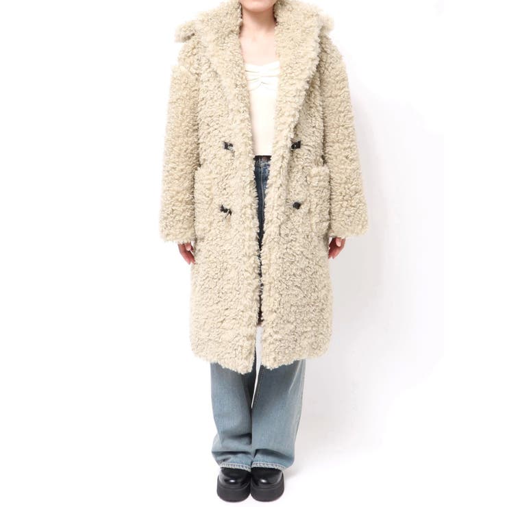 フェイクファーダッフルコート | EVRIS | 詳細画像46 