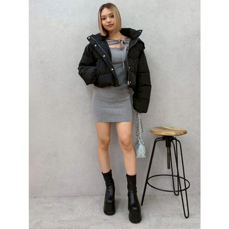 2WAYエアリークロップドブルゾン | EVRIS | 詳細画像25 