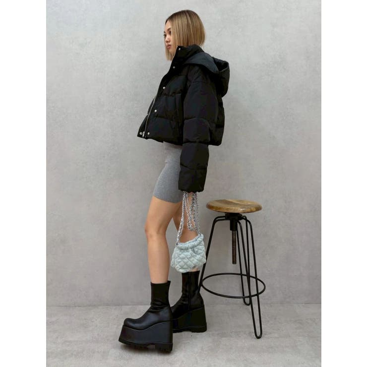 2WAYエアリークロップドブルゾン | EVRIS | 詳細画像26 