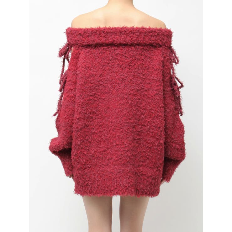 リボンオフショルニットワンピース | EVRIS | 詳細画像46 