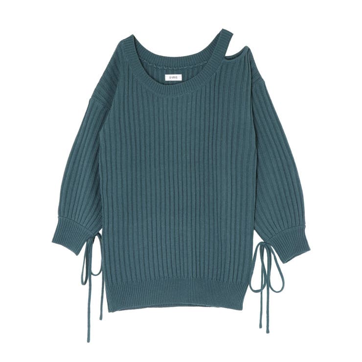 ワンショルダーニットワンピース | EVRIS | 詳細画像37 