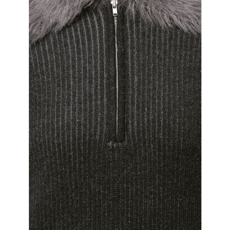 フェザーコンビニットミニワンピース | EVRIS | 詳細画像37 