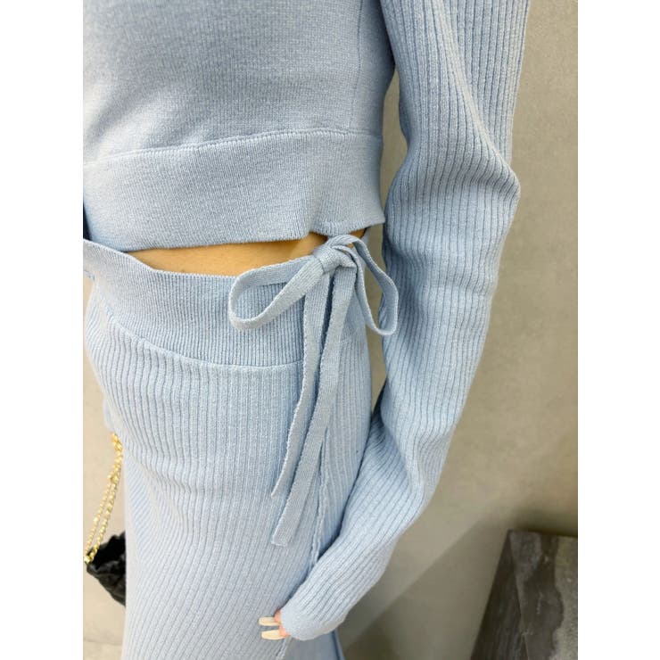 カッティングロングニットワンピース | EVRIS | 詳細画像22 