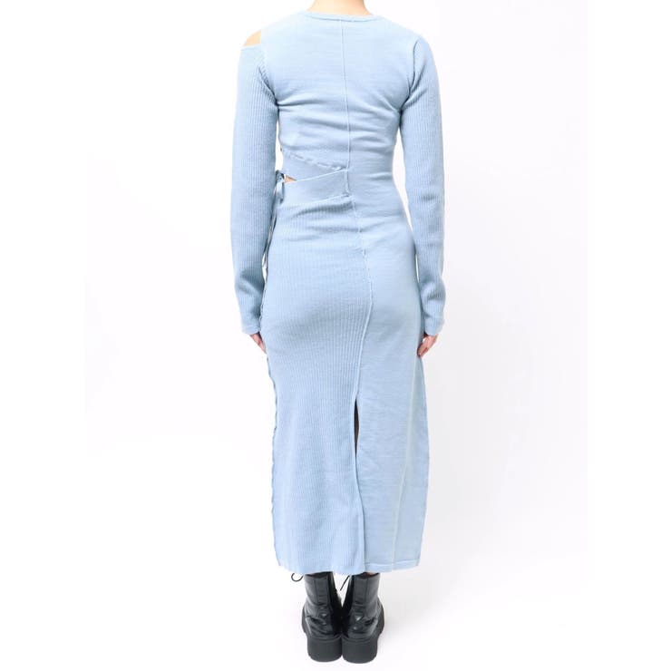 カッティングロングニットワンピース | EVRIS | 詳細画像30 