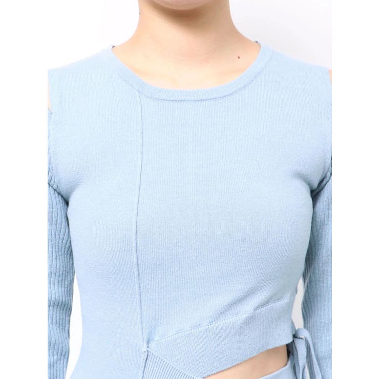 カッティングロングニットワンピース | EVRIS | 詳細画像31 