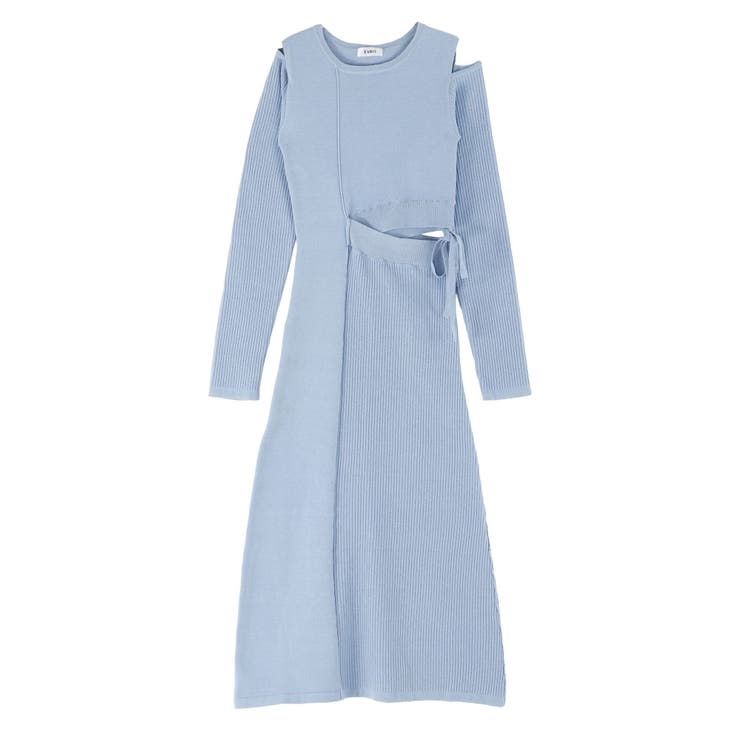 カッティングロングニットワンピース | EVRIS | 詳細画像40 