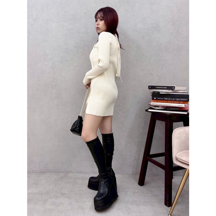 タイトニットミニワンピース | EVRIS | 詳細画像27 