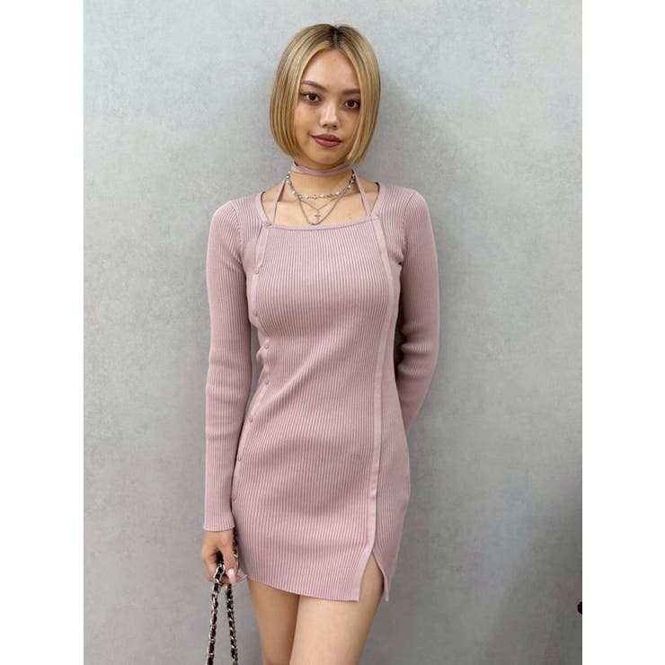 タイトニットミニワンピース | EVRIS | 詳細画像34 