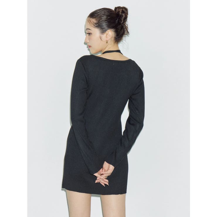 タイトニットミニワンピース | EVRIS | 詳細画像4 