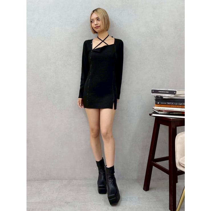 タイトニットミニワンピース | EVRIS | 詳細画像49 