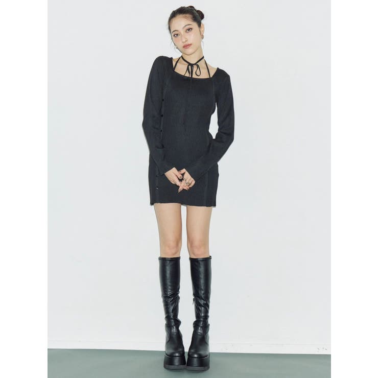 タイトニットミニワンピース | EVRIS | 詳細画像6 