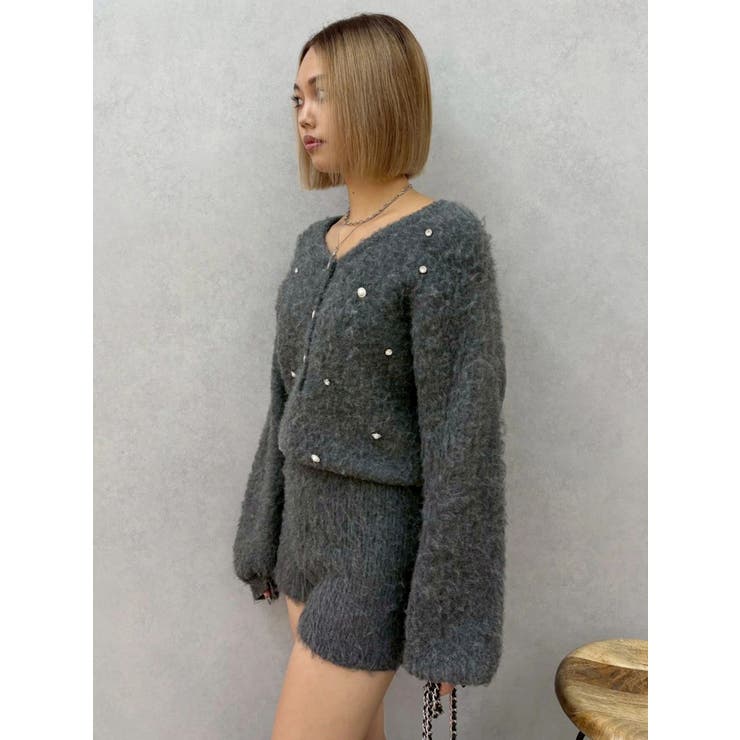 bijouシャギーニットロンパース | EVRIS | 詳細画像25 