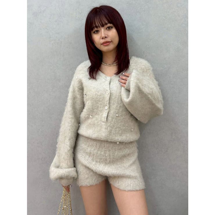 bijouシャギーニットロンパース | EVRIS | 詳細画像29 