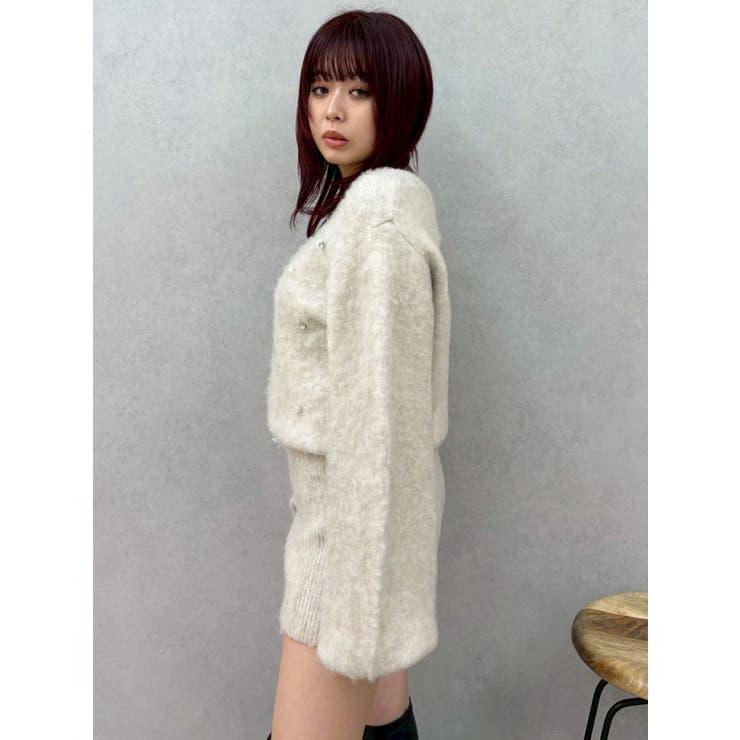 bijouシャギーニットロンパース | EVRIS | 詳細画像32 