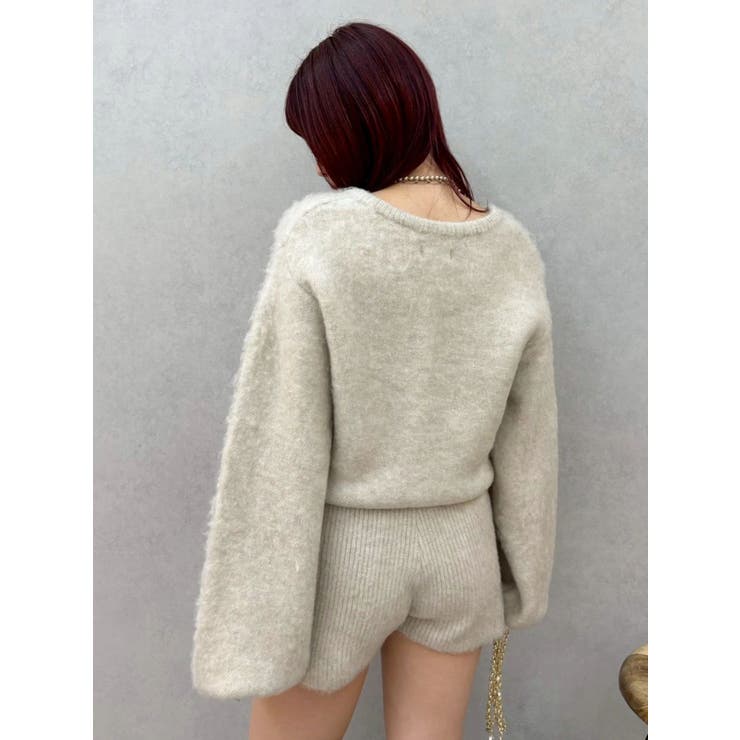 bijouシャギーニットロンパース | EVRIS | 詳細画像33 