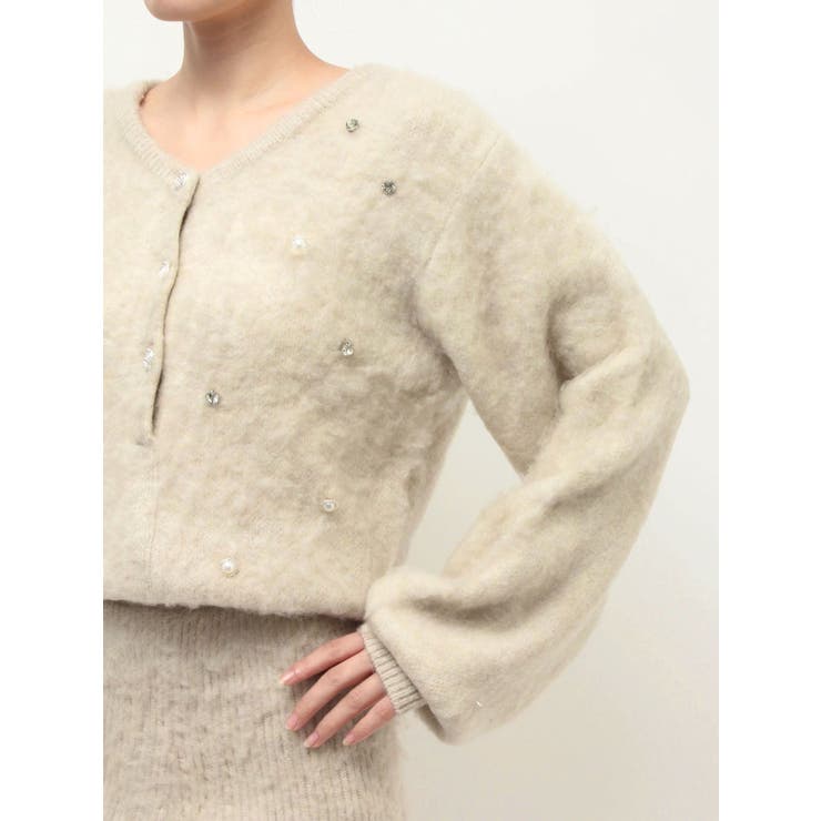 bijouシャギーニットロンパース | EVRIS | 詳細画像40 