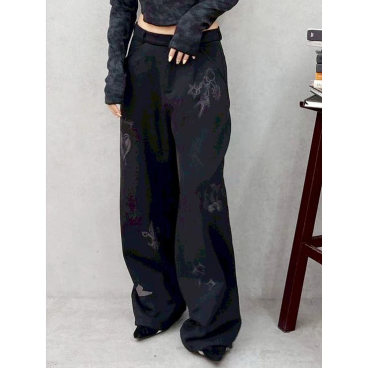 グラフィックプリントスウェットパンツ | EVRIS | 詳細画像20 