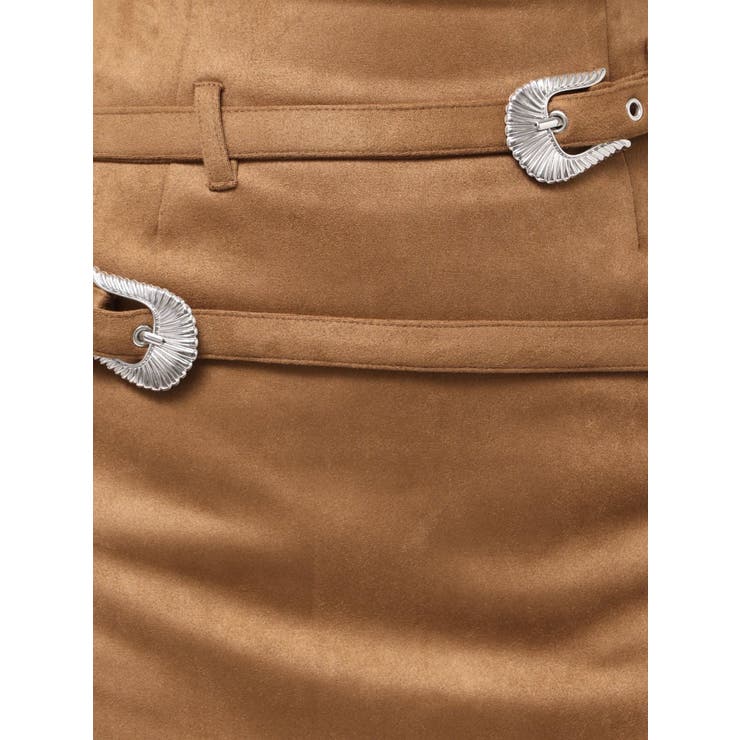 ダブルバックルベルトミニスカート | EVRIS | 詳細画像40 