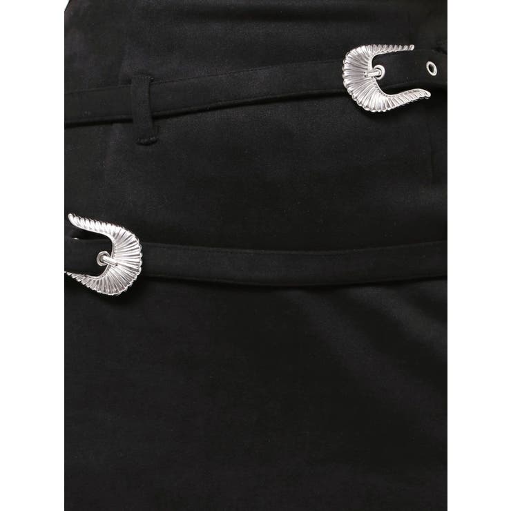 ダブルバックルベルトミニスカート | EVRIS | 詳細画像41 