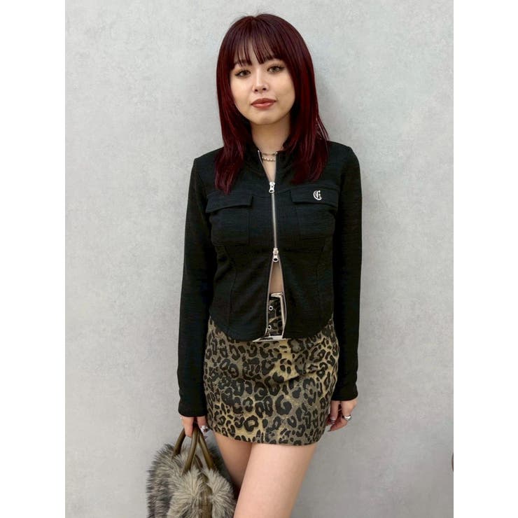 タイトワイドベルトミニスカート | EVRIS | 詳細画像12 