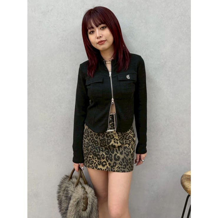 タイトワイドベルトミニスカート | EVRIS | 詳細画像13 