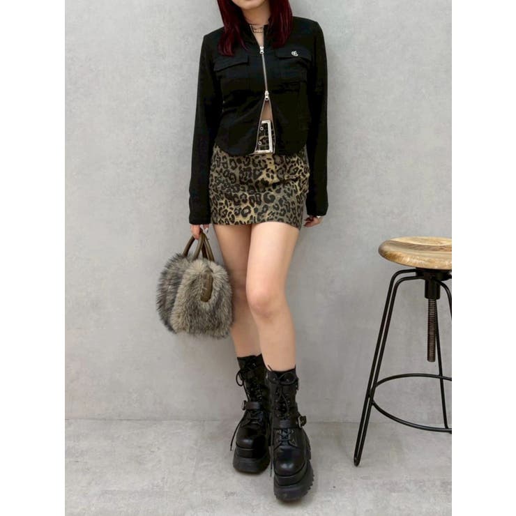 タイトワイドベルトミニスカート | EVRIS | 詳細画像15 