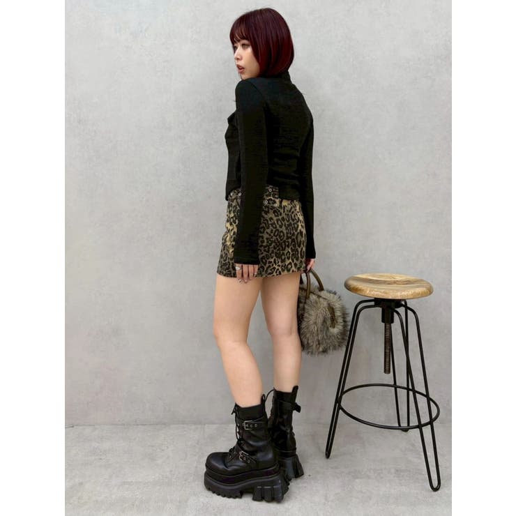 タイトワイドベルトミニスカート | EVRIS | 詳細画像16 