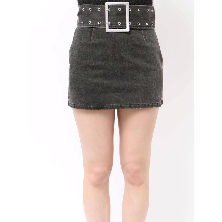 タイトワイドベルトミニスカート | EVRIS | 詳細画像24 