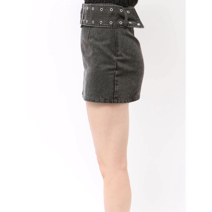 タイトワイドベルトミニスカート | EVRIS | 詳細画像25 