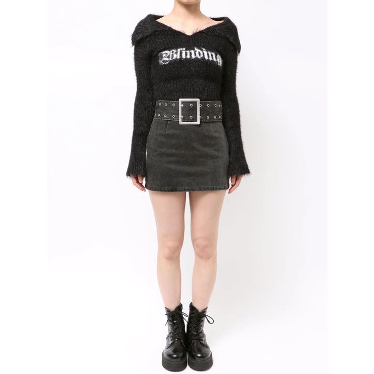 タイトワイドベルトミニスカート | EVRIS | 詳細画像31 