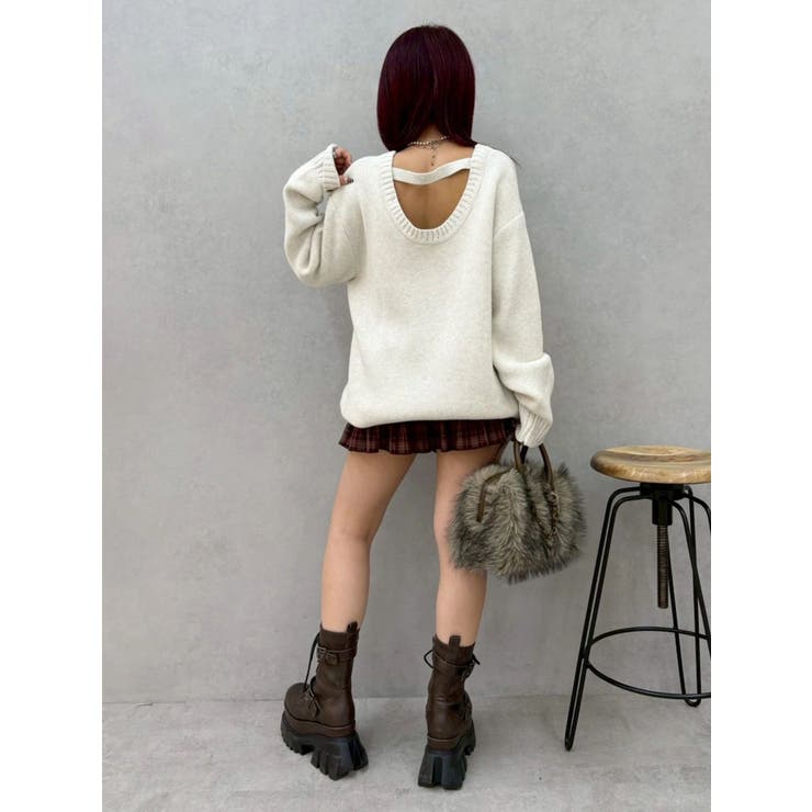 フリルチェックミニスカート | EVRIS | 詳細画像18 