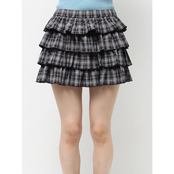 フリルチェックミニスカート | EVRIS | 詳細画像35 