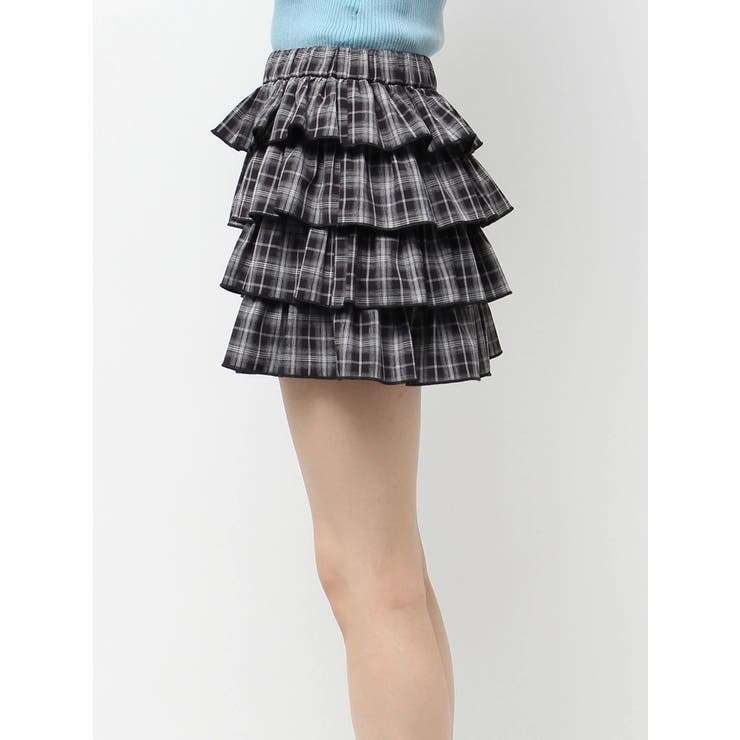 フリルチェックミニスカート | EVRIS | 詳細画像36 