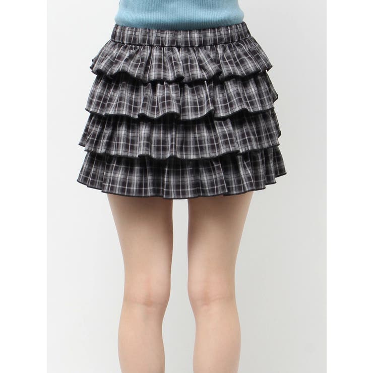 フリルチェックミニスカート | EVRIS | 詳細画像37 
