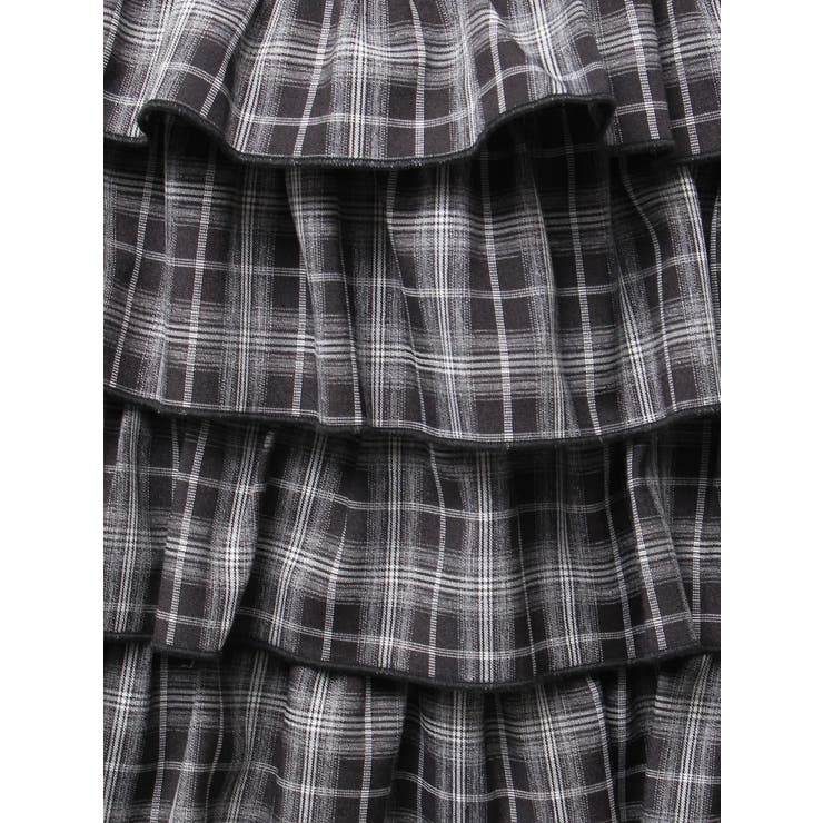 フリルチェックミニスカート | EVRIS | 詳細画像45 