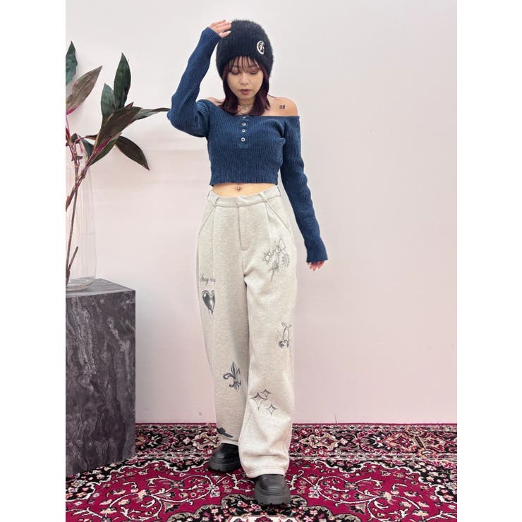 ワンポイントシャギーニットキャップ | EVRIS | 詳細画像17 