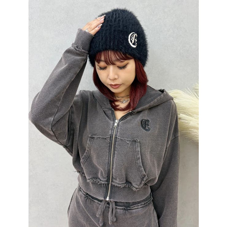 ワンポイントシャギーニットキャップ | EVRIS | 詳細画像21 