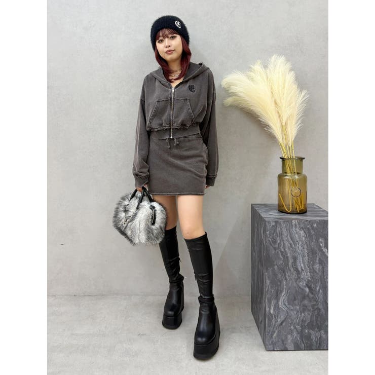 ワンポイントシャギーニットキャップ | EVRIS | 詳細画像24 