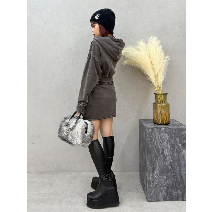 ワンポイントシャギーニットキャップ | EVRIS | 詳細画像25 