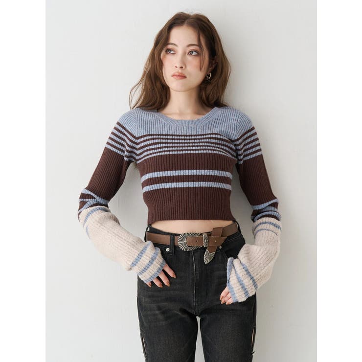 メタルバックルフェイクレザーベルト | EVRIS | 詳細画像7 