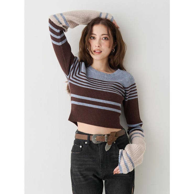 メタルバックルフェイクレザーベルト | EVRIS | 詳細画像8 