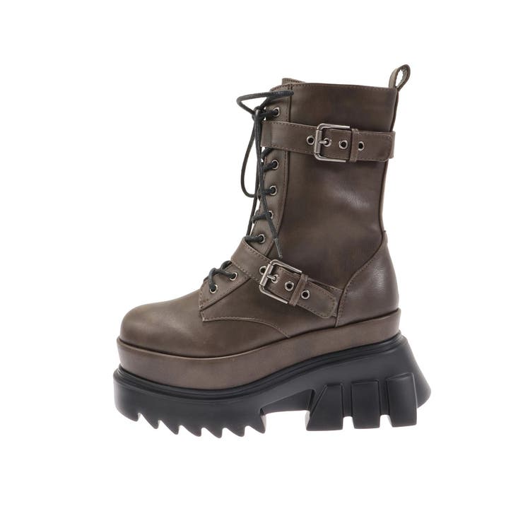 バックルエンジニアブーツ[品番：MKSW0066702]｜EVRIS（エブリス）の